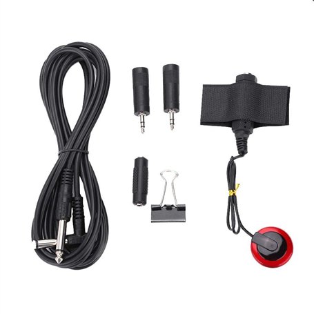 Micros Guitare Transducteur Piézoélectrique Microphone de Transducteur Universel pour Instruments de Violon Ukulélé