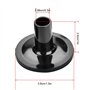 Alomejor 8PCS Manches de cymbale Tambour en Plastique Portable Manches de cymbale Accessoires de Remplacement de cymbale Longue 