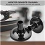 Alomejor 8PCS Manches de cymbale Tambour en Plastique Portable Manches de cymbale Accessoires de Remplacement de cymbale Longue 