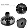 Alomejor 8PCS Manches de cymbale Tambour en Plastique Portable Manches de cymbale Accessoires de Remplacement de cymbale Longue 