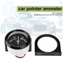 2 pouces 52mm Voltmètre d'ampèremètre de voiture 60-0-60A Ampèremètre Voltmètre pour Système ABS Modific
