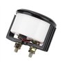Ampèremètre de voiture, 2 pouces 52mm Voltmètre d'ampèremètre de voiture 60-0-60A Ampèremètre Voltmètre pour Système ABS Modific