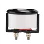 Ampèremètre de voiture, 2 pouces 52mm Voltmètre d'ampèremètre de voiture 60-0-60A Ampèremètre Voltmètre pour Système ABS Modific