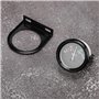 Ampèremètre de voiture, 2 pouces 52mm Voltmètre d'ampèremètre de voiture 60-0-60A Ampèremètre Voltmètre pour Système ABS Modific