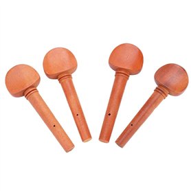 4 Pcs Chevilles de Réglage pour Violon Fiddle Tuning Pegs Partie Instrument à Cordes pour Violon 4/4
