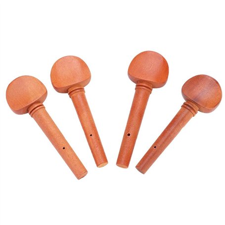 4 Pcs Chevilles de Réglage pour Violon Fiddle Tuning Pegs Partie Instrument à Cordes pour Violon 4/4