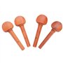 4 Pcs Chevilles de Réglage pour Violon Fiddle Tuning Pegs Partie Instrument à Cordes pour Violon 4/4