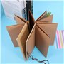 SUPVOX Album Photo Accordéon 6 Pouces Diy Scrapbooking, Livre Photo CréAtif Pour Cadeaux Anniversaire, Mariage, Saint-Valentin, 