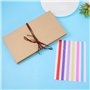 SUPVOX Album Photo Accordéon 6 Pouces Diy Scrapbooking, Livre Photo CréAtif Pour Cadeaux Anniversaire, Mariage, Saint-Valentin, 