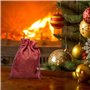 Ysoom Calendrier de l'Avent à remplir 24 sachets de Jute à Suspendre pour Noël DIY Sacs Cadeaux de Noël Décoration de Noël 24 pi