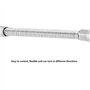Barre d'extension flexible Porte-embout d'arbre Lien de connexion 3/8 Douille élastique pliable Manchon Tête Tête Alliage Univer