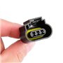 2 pièces Adaptateurs de Fil de Queue de Cochon de Voiture H4 Mâle à H13 Connecteur Femelle Adaptateurs de Faisceau de Câbles de 