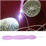 Sheens Ensemble de Crochets à LED, 9 têtes interchangeables éclairent Les Aiguilles à Tricoter à Tisser Les Accessoires d'outils