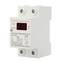 230V 40A Dispositif Protection contre Tension Récupération Automatique Protection Surtensions Sous-tensions Protecteur Montage s