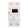 230V 40A Dispositif Protection contre Tension Récupération Automatique Protection Surtensions Sous-tensions Protecteur Montage s