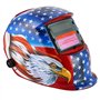 Casque de Soudage à Obscurcissement Automatique Alimenté par Energie Solaire Gamme de Teintes Réglables 4/9-1