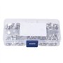 50 Pcs Écrou papillon Écrou à oreilles en acier inoxydable Écrou en lingot Écrou Serrer à la main M3 M4 M5 M6 M8 Kit de fixation