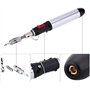 VIFERR 4 en 1 Fer à Souder au Gaz, Kit de Fer à Souder Sans Fil Stylo à Souder au Chalumeau à Saz Butane Outil de Torches de Sou