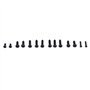 KSTE 1000pcs Vis CROISETTE tête autotaraudeuse boulons Assortiment Kit M1 M1.2 M1.4 M1.7