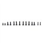 KSTE 1000pcs Vis CROISETTE tête autotaraudeuse boulons Assortiment Kit M1 M1.2 M1.4 M1.7