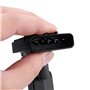 Broco Debitmetre de Masse Dair, Débitmètre de masse d'air du capteur MAF for Toyota Avensis Corolla Land Cruiser 22204-27010 AFH