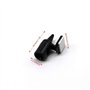 Dispositif universel de sifflet de cerf de voiture 4pcs sifflets d'avertissement de animale automobile professionnelle (noir)