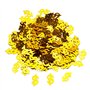 TOYANDONA 100pièces Confettis Forme De Doré Confettis Pailletés pour Décorations De Fête Anniversaires Et Noël Accessoires De Ta