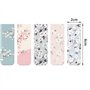10 Pièces Signets Magnétiques Marqueurs de Page Magnétique Marqueurs de Livres Variés Ensemble pour Élèves Lisant(Style Floral, 