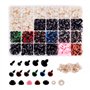 Meafeng Lot de 600 Yeux et Nez de sécurité avec rondelles pour Jouets au Crochet