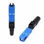 HONGLEI Connecteur rapide en fibre SC/UPC (APC) -C Adaptateur de connecteur rapide en fibre optique pour FTTH ODF CATV-10PCS