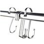 Lot de 12 Crochets en S de suspension multifonctions Crochets en forme de S en acier inoxydable Crochet S pour salle de bains ch