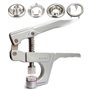 Ensemble de Boutons-pression Avec Pinces, Boutons-pression en Jersey Accessoires de Couture en Métal Boutons Boutons Pour Outils
