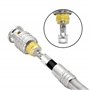 YACSEJAO Connecteurs coaxiaux mâles BNC, paquet de 10 caméras de surveillance RG59 RG6 câbles coaxiaux de transmission vidéo pri