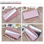 Yixuan Portefeuille Femme Longue PU Cuir Porte Monnaie Porte-chéquiers Grand Porte-Cartes Grande Capacite Portefeuille avec Glan