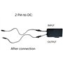 Huachuang Câble D'extension DC-Connecteurs Mâles et Femelles de 2.1mm x 5.5mm pour Adaptateur d'alimentation pour Elévateur Elec