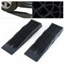 Windwilder 1 Paire de Rampe de Voiture 3000kg Rampe de Voiture en Plastique Extra Plate Rampe de Chargement en Plastique 3T (2 R