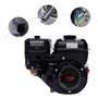 Moteur Thermique 7,5CV 4 Temps Moteur Karting 212cc Moteur à essence OHV Moteur Thermique, Arbre de 20 mm de diamètre - Monocyli
