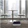 LIOOBO 2 pcs Gonflable Voyage Repose-Pieds Oreiller Repose-Pieds Coussin Voyage Coussins pour Les Avions Tabouret Gonflable Pouf