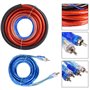 KSTE Kit Cablage Amplificateur, 4 Guage 2800W Voiture Amplificateur Audio Haut Parleur Subwoofer d'installation de câblage Kit S