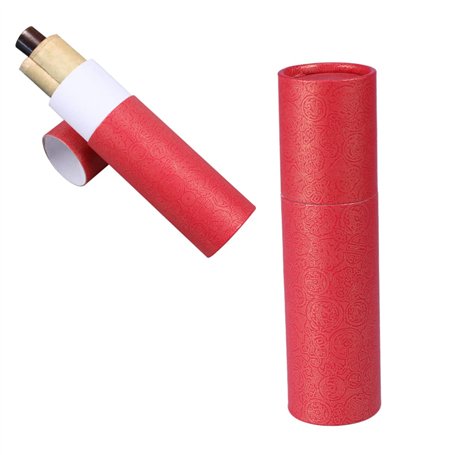 NUOBESTY Tube Porte-Photos Rigide en Plastique De 15 Cm pour Affiches Impressions Cartes Illustrations Bouchon À Visser Portable