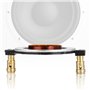 Bobine vocale de Tweeter de 34.4mm, Bobine de Voix Superbe de Tweeter Plate de 8 ohms de Film de Titan pour l'audio