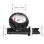 Manomètre de Pompe à air manomètre Pression d'air 0 5 PSI pour baromètre sécurité Planche Surf Bateau Kayak Gonflable-Plancher L