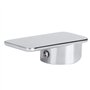Robinet en Alliage de Zinc Poignée Robinet de Salle de Bain 1 poignée Faible Arc sans Plomb Poignée Unique 50 mm Robinet d'évier