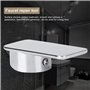 Robinet en Alliage de Zinc Poignée Robinet de Salle de Bain 1 poignée Faible Arc sans Plomb Poignée Unique 50 mm Robinet d'évier