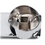 Robinet en Alliage de Zinc Poignée Robinet de Salle de Bain 1 poignée Faible Arc sans Plomb Poignée Unique 50 mm Robinet d'évier