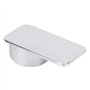 Robinet en Alliage de Zinc Poignée Robinet de Salle de Bain 1 poignée Faible Arc sans Plomb Poignée Unique 50 mm Robinet d'évier