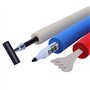 Couleurs assorties Tubes à poignée en mousse, 6 pièces Tubes antidérapants de soutien en mousse pour les personnes âgées Outil d