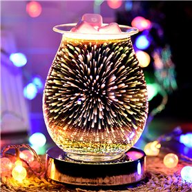 Yezytech 3D Lampe Daromathérapie