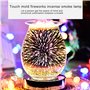 Yezytech 3D Lampe Daromathérapie, Lampe Aromatique Sensible Au Toucher, Brûleur à Mazout électrique, Brûleur à Cire Fondant Diff