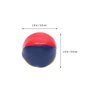 NUOBESTY 3 Pièces Balles De Jonglage Pour Enfants Mini Balles De Jonglage Balles De Jonglage Pour Débutants Jeu De Lancer De Mai